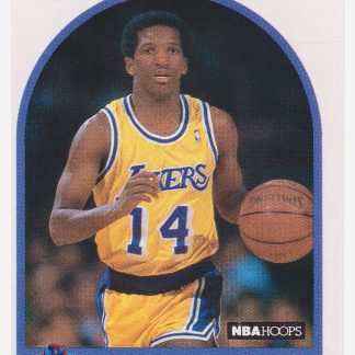 1989-90 NBA Hoops #203 David Rivers / Los Angeles Lakers