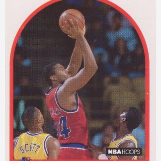 1989-90 NBA Hoops #254 John Williams / Washington Bullets
