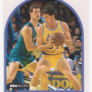 1989-90 NBA Hoops #289 Mark McNamara / Los Angeles Lakers