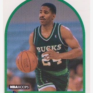 1989-90 NBA Hoops #298 Jay Humphries / Milwaukee Bucks