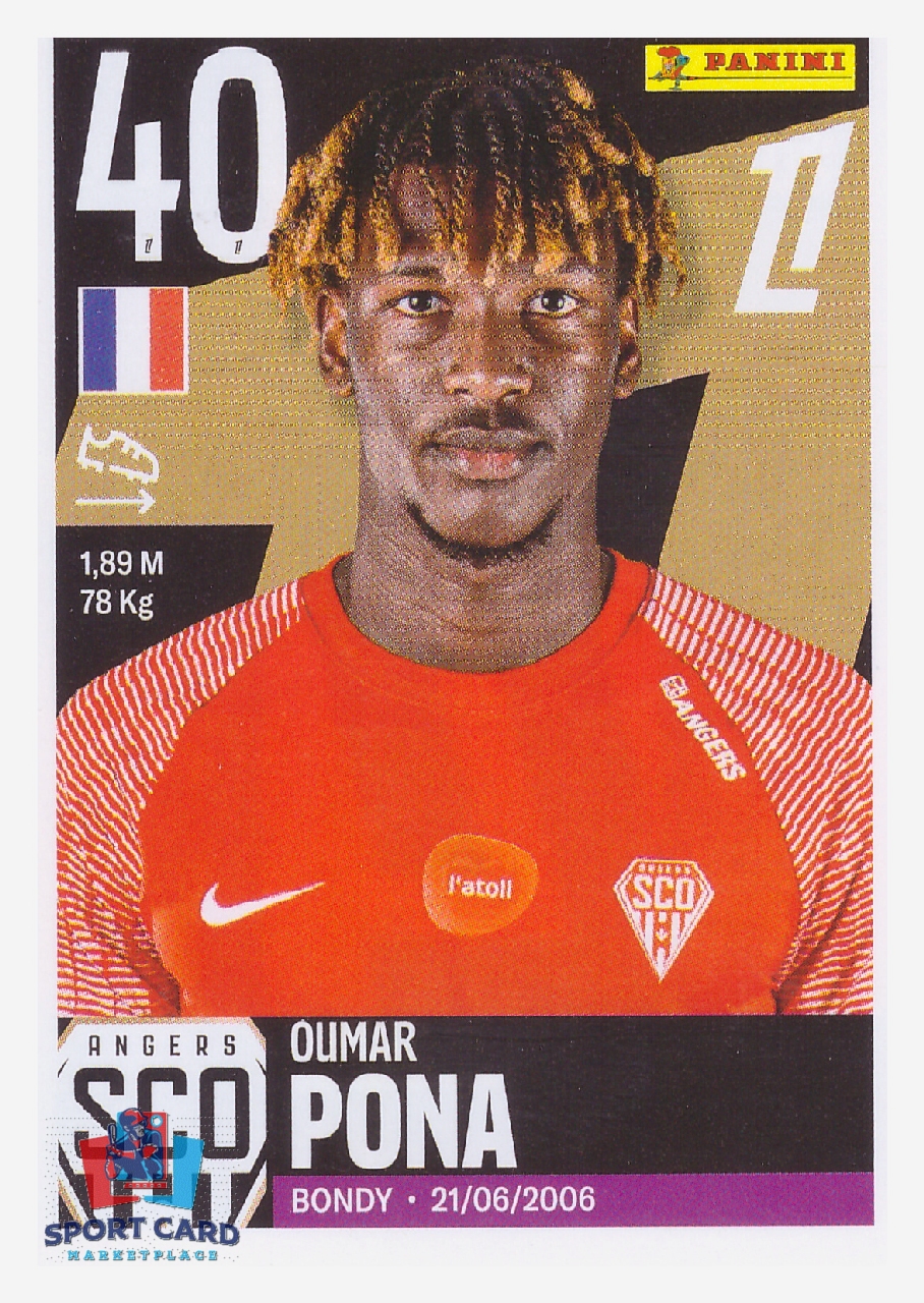 Panini Foot 2026 - Oumar Pona / Angers SCO #15