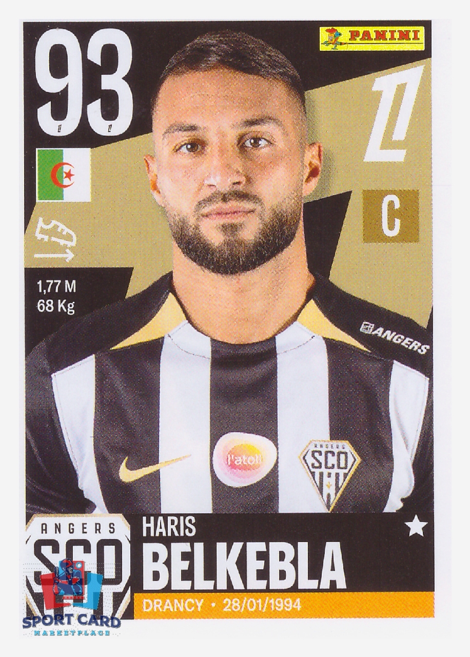Panini Foot 2026 - Haris Belkebla / Angers SCO #26