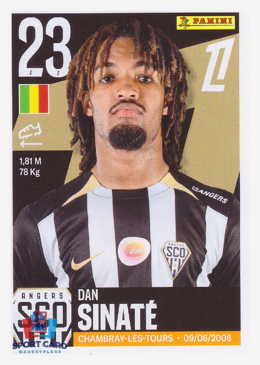Panini Foot 2026 - Dan Sinaté / Angers SCO #30