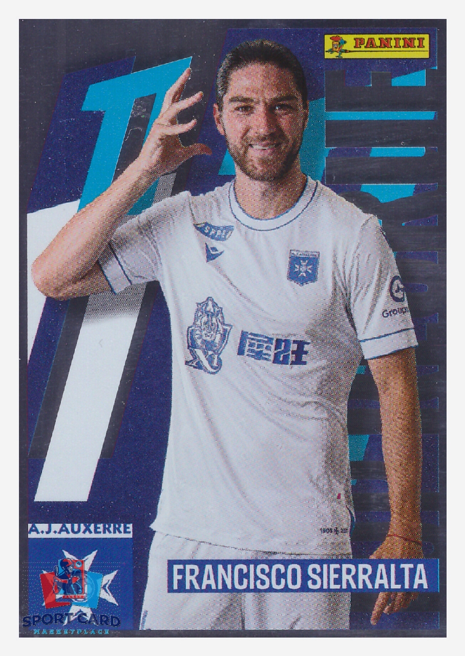 Panini Foot 2026 - Metal - Francisco Sierralta (Top Recrue) / AJ Auxerre #36