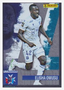 Panini Foot 2026 - Metal - Elisha Owusu (Maestro) / AJ Auxerre #38