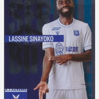 Panini Foot 2026 - Metal - Lassine Sinayoko (Serial Buteur) / AJ Auxerre #39