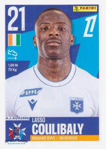 Panini Foot 2026 - Lasso Coulibaly / AJ Auxerre #53