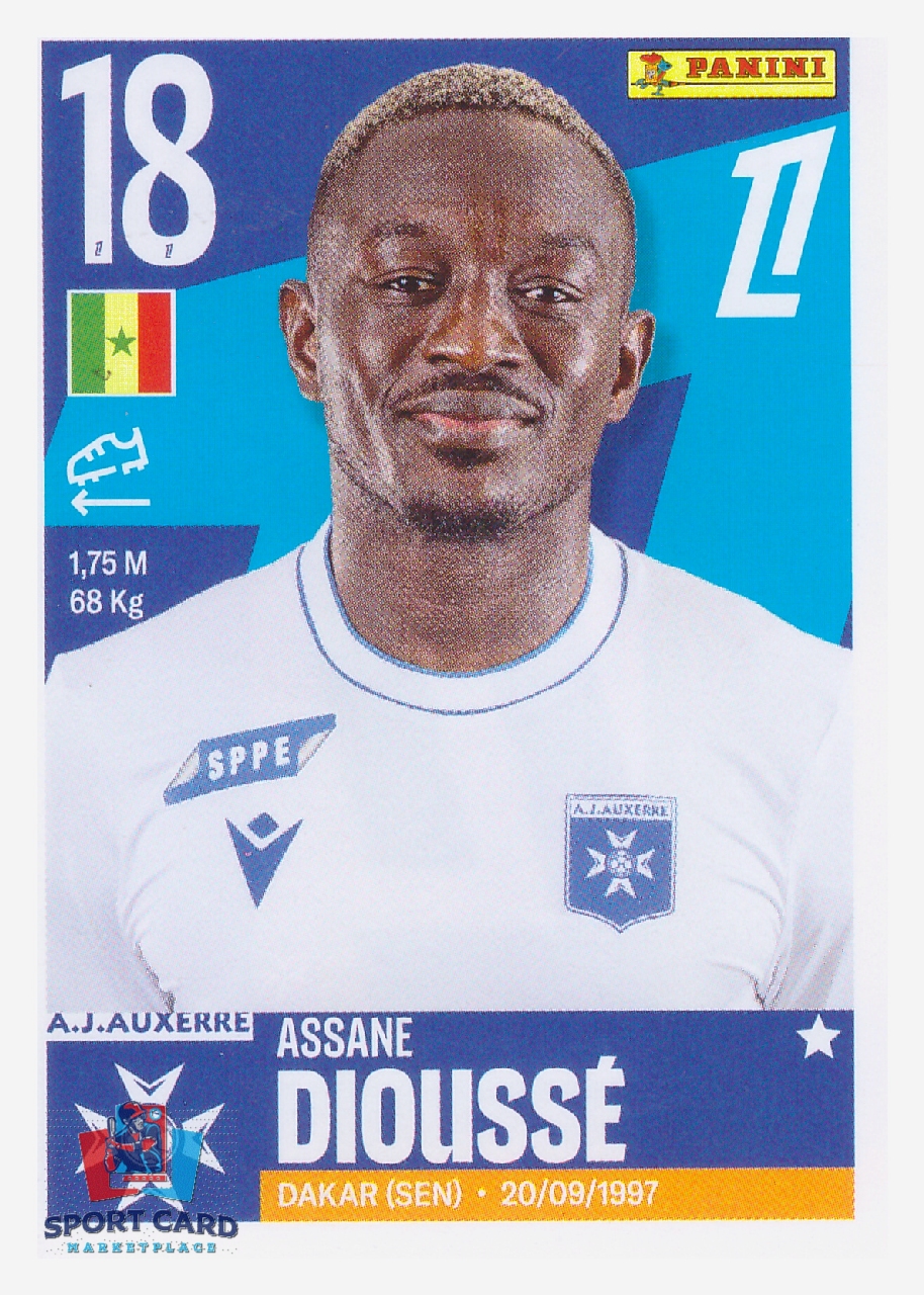 Panini Foot 2026 - Assane Dioussé / AJ Auxerre #55