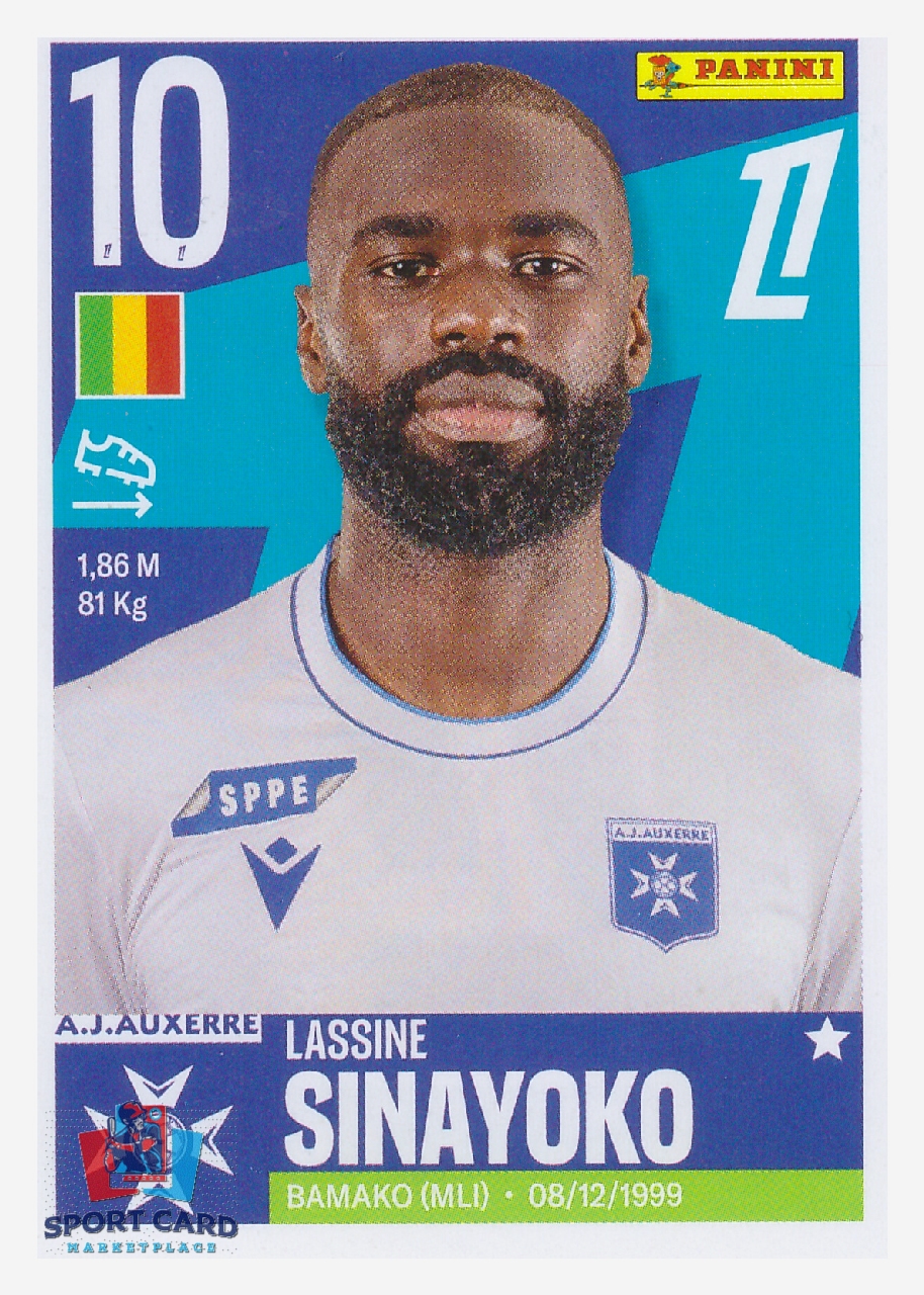 Panini Foot 2026 - Lassine Sinayoko / AJ Auxerre #63