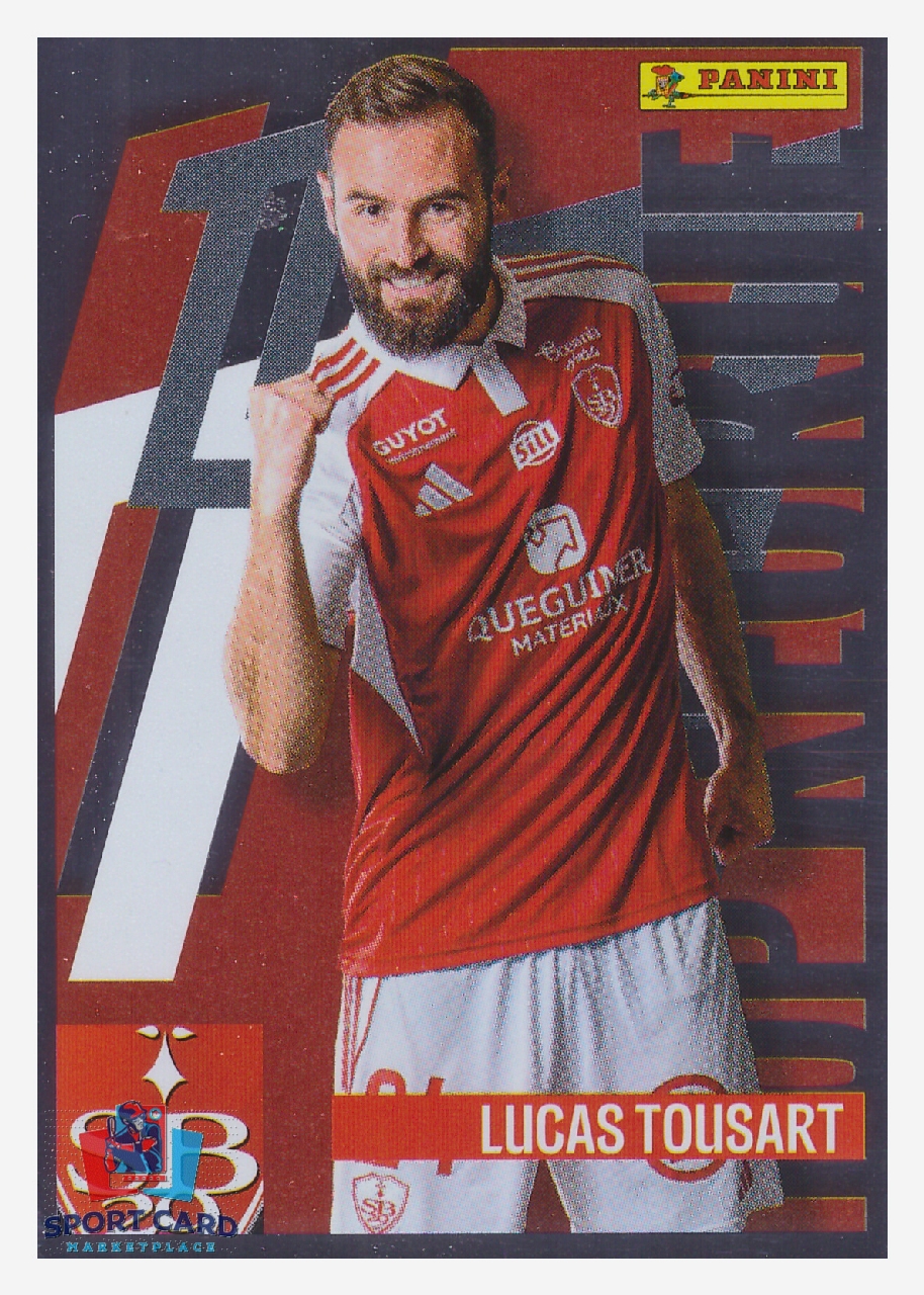 Panini Foot 2026 - Metal - Lucas Tousart (Top Recrue) / Stade Brestois 29 #64