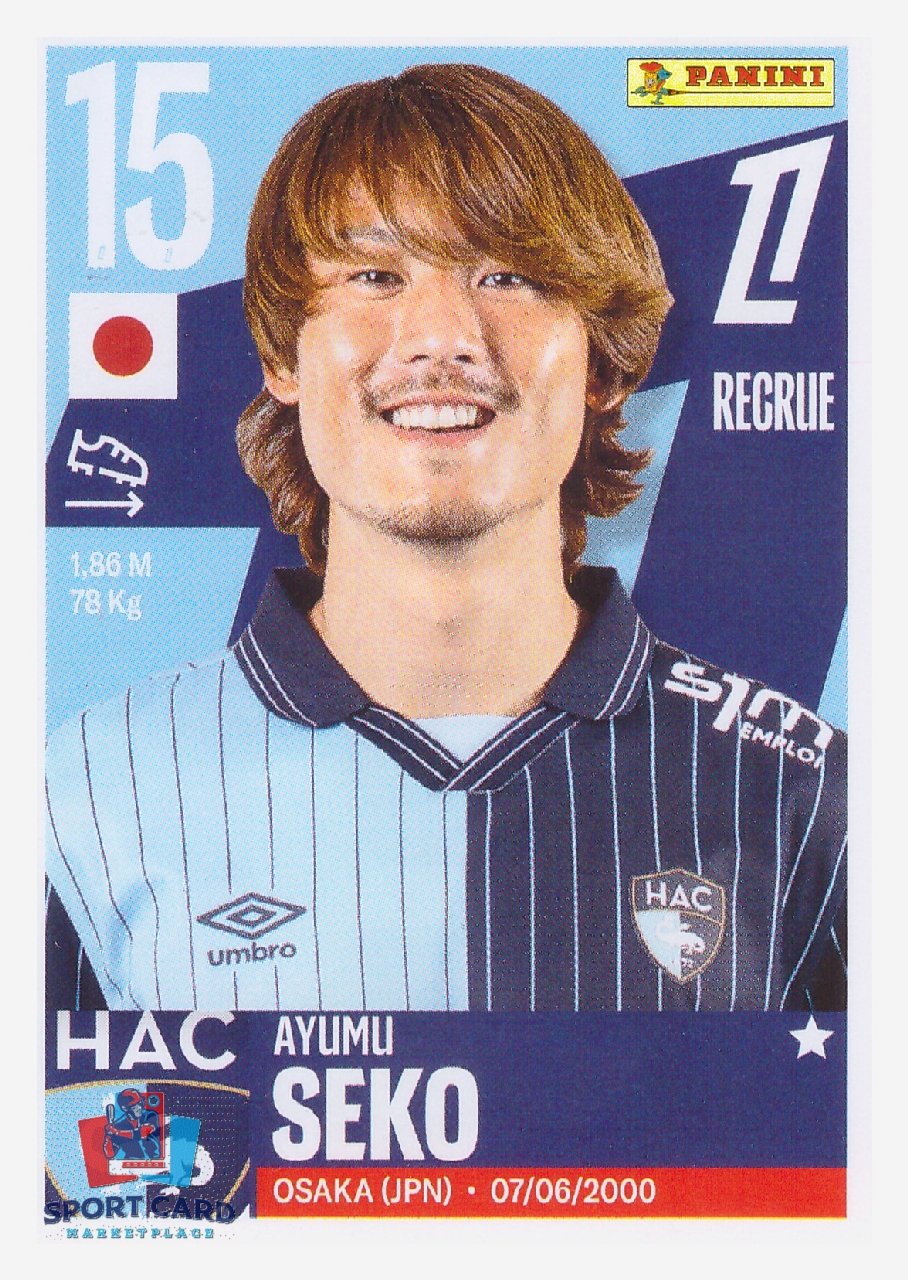 Panini Foot 2026 - Ayumu Seko / Havre AC #111