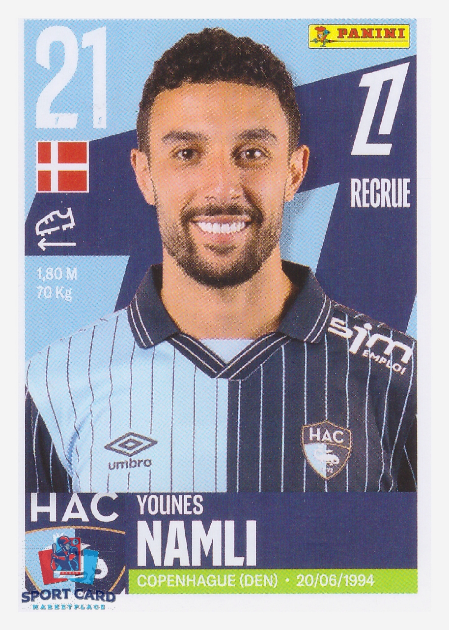 Panini Foot 2026 - Younes Namli / Havre AC #122