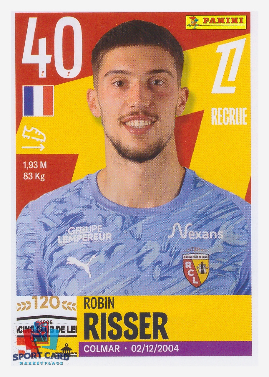 Panini Foot 2026 - Robin Risser / RC Lens #133