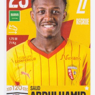 Panini Foot 2026 - Saud Abdulhamid / RC Lens #134