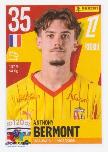 Panini Foot 2026 - Anthony Bermont / RC Lens #142