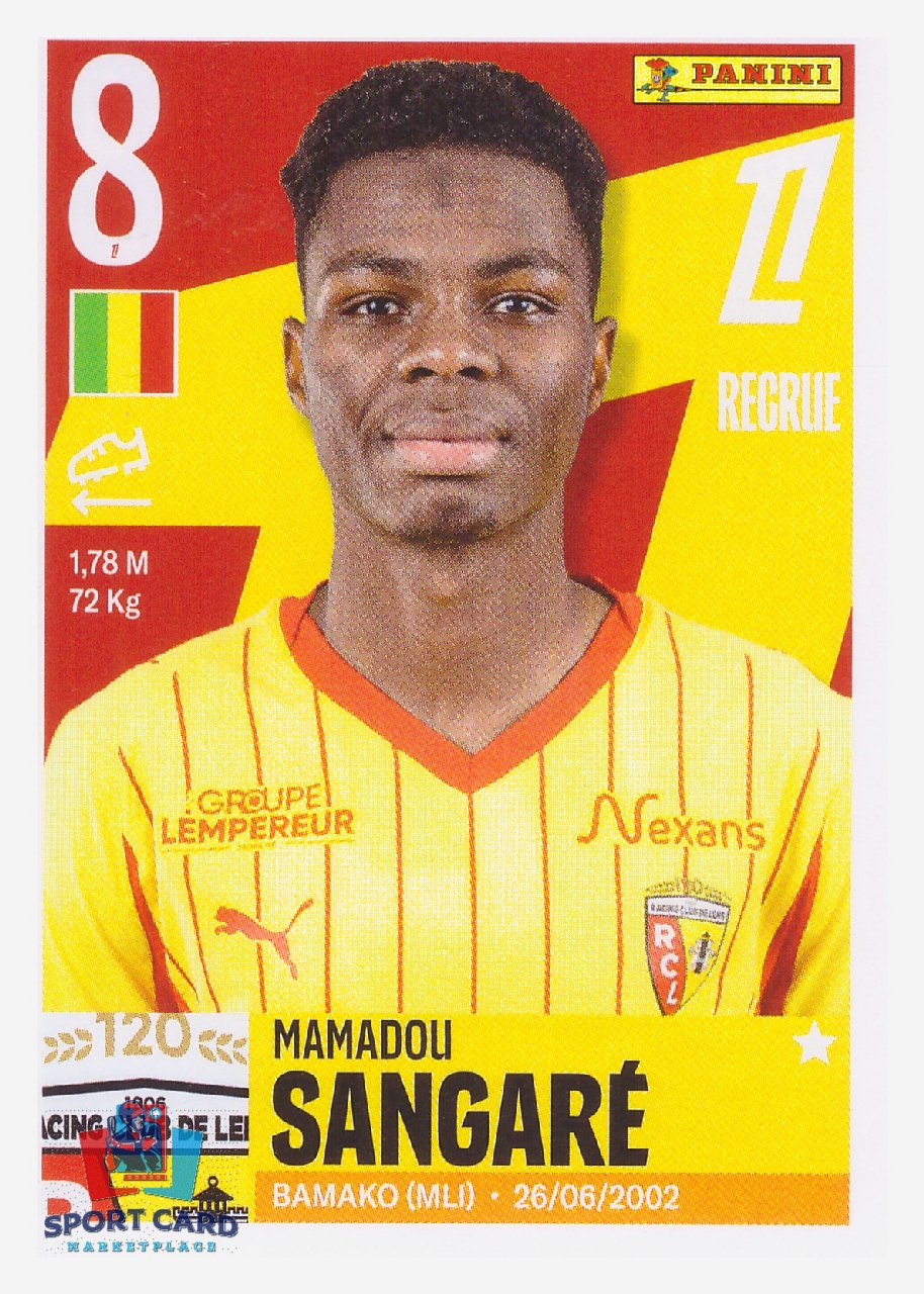 Panini Foot 2026 - Mamadou Sangaré / RC Lens #144