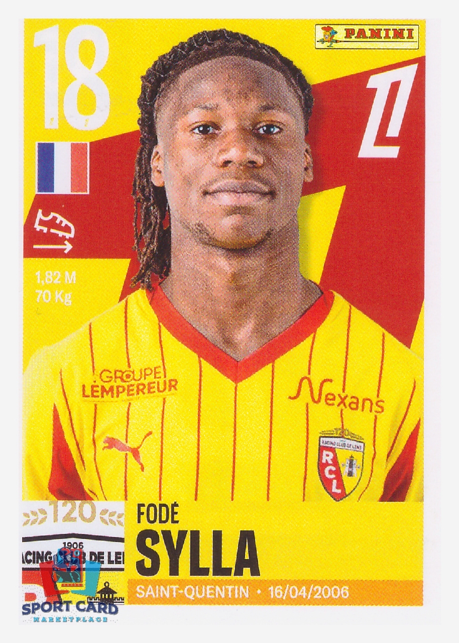 Panini Foot 2026 - Fodé Sylla / RC Lens #145