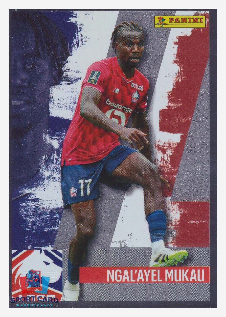 Panini Foot 2026 - Metal - Ngal'ayel Mukau (Maestro) / LOSC Lille #156
