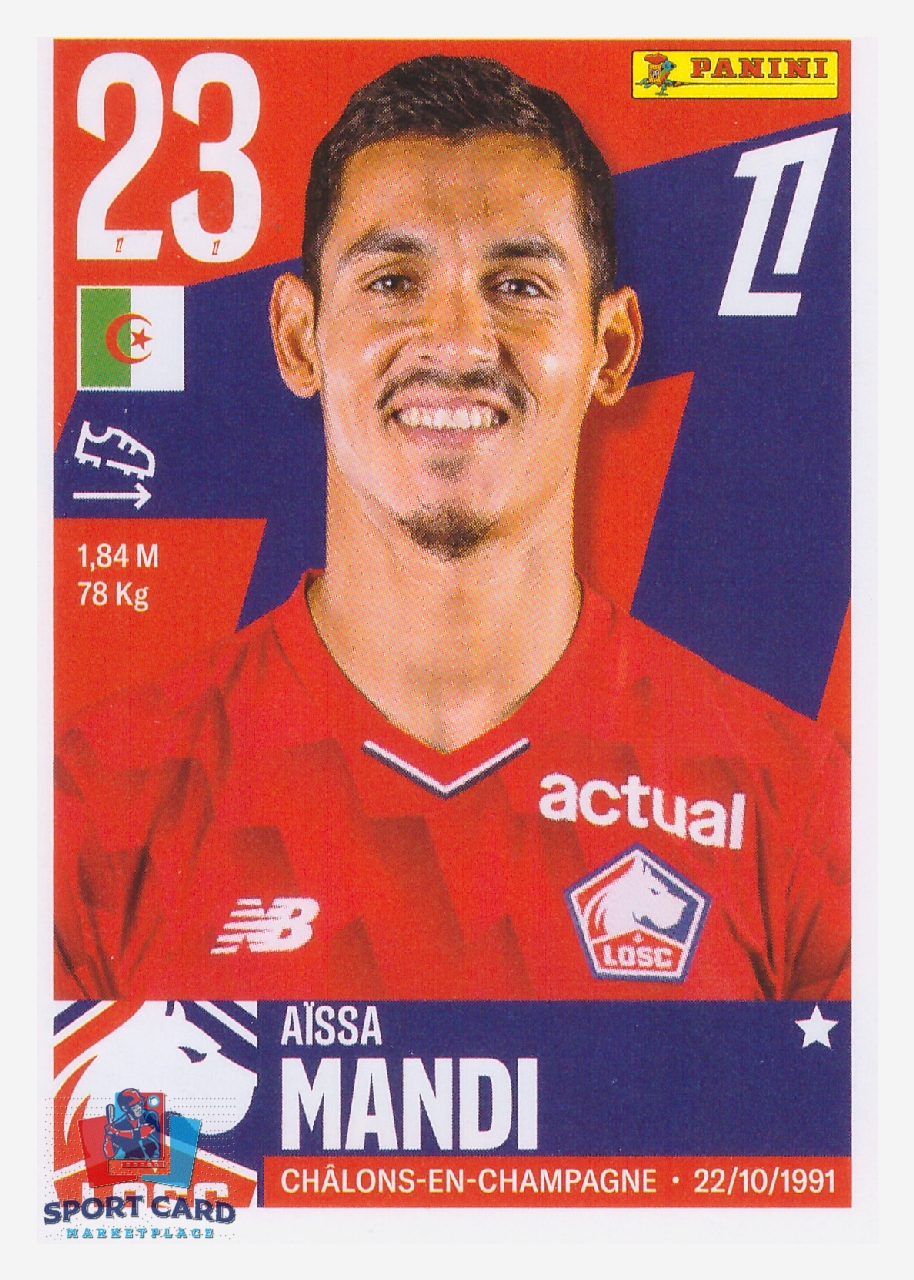 Panini Foot 2026 - Aïssa Mandi / LOSC Lille #163