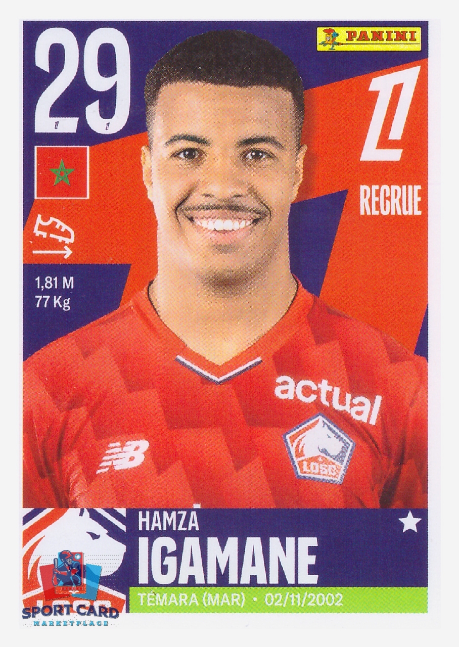 Panini Foot 2026 - Hamza Igamane / LOSC Lille #180