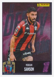 Panini Foot 2026 - Metal - Morgan Sanson / Le Derby du Sud #186