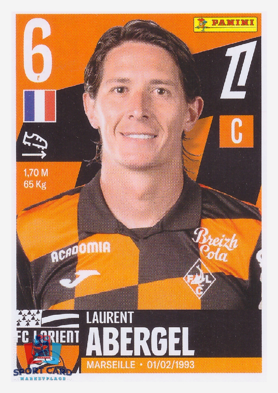 Panini Foot 2026 - Laurent Abergel / FC Lorient #203