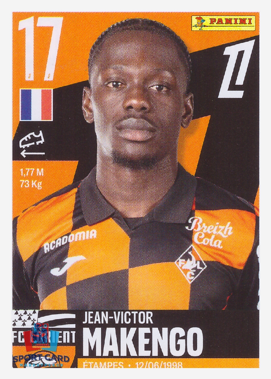 Panini Foot 2026 - Jean-Victor Makengo / FC Lorient #208