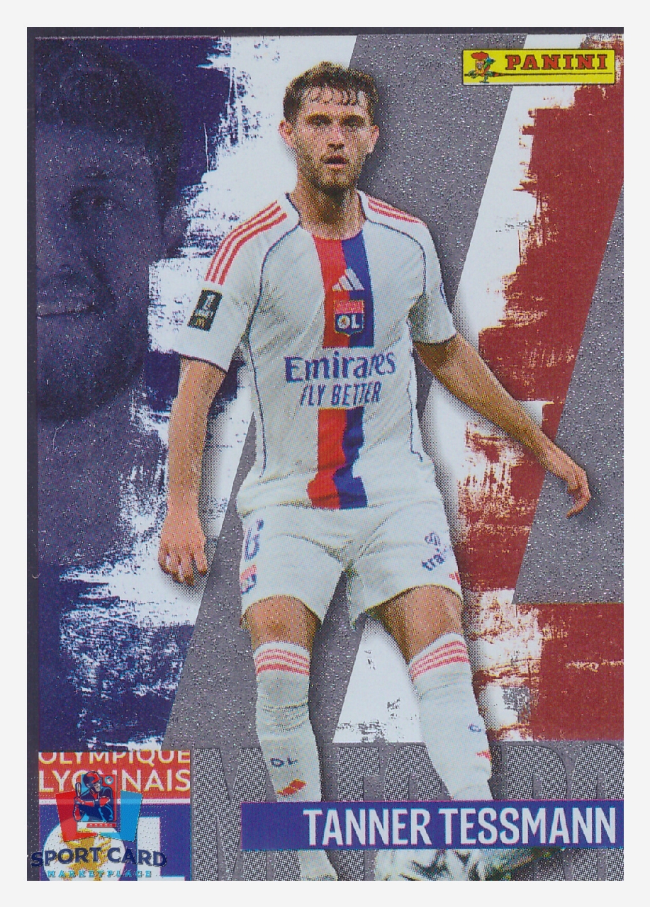 Panini Foot 2026 - Metal - Tanner Tessmann (Maestro) / Olympique Lyonnais #218