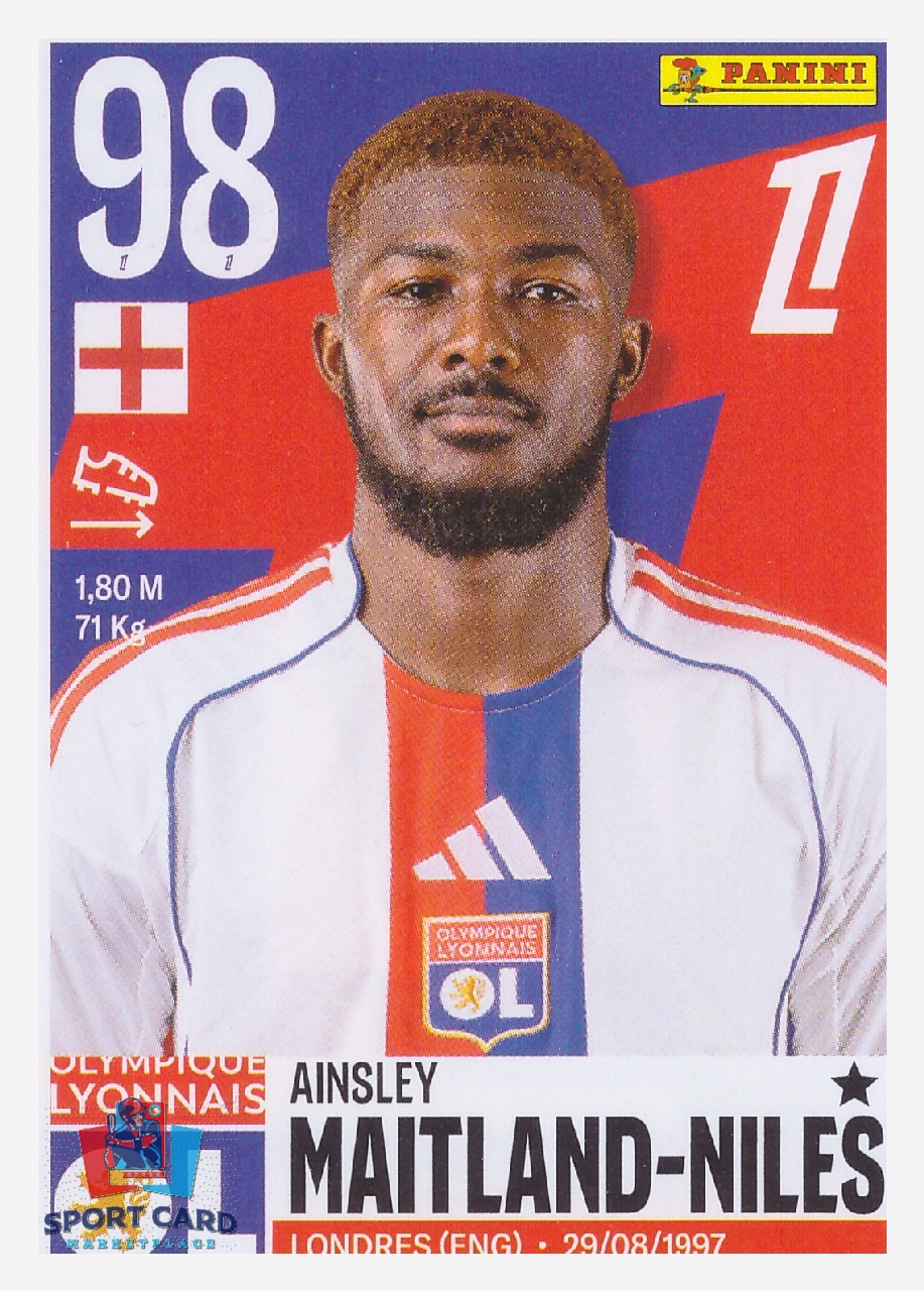 Panini Foot 2026 - Ainsley Maitland-Niles / Olympique Lyonnais #226