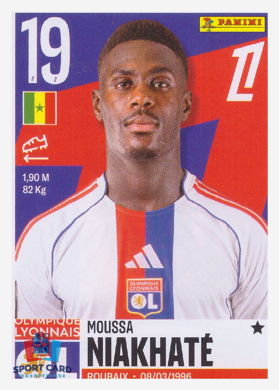 Panini Foot 2026 - Moussa Niakhaté / Olympique Lyonnais #228