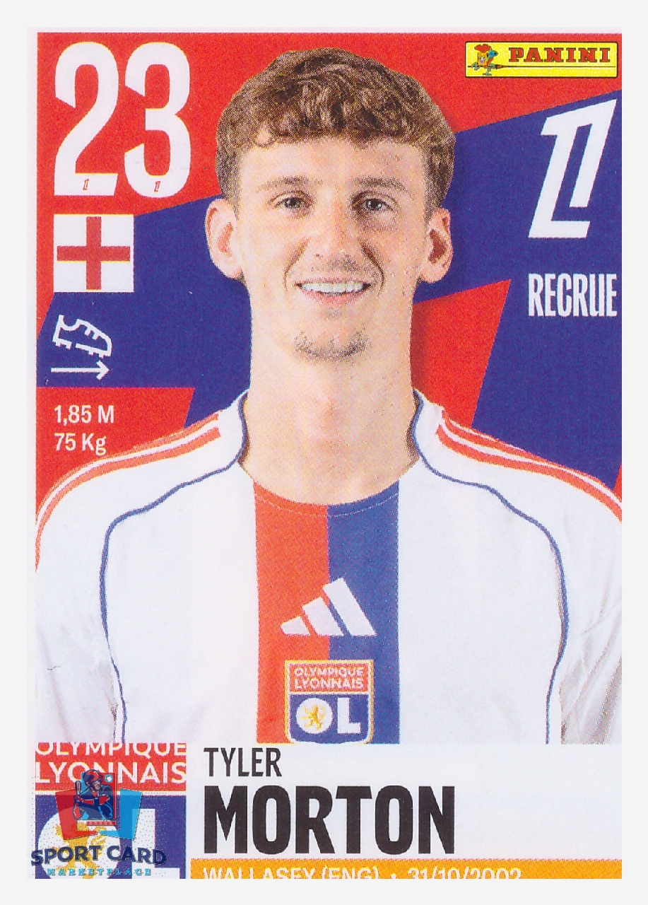 Panini Foot 2026 - Tyler Morton / Olympique Lyonnais #233