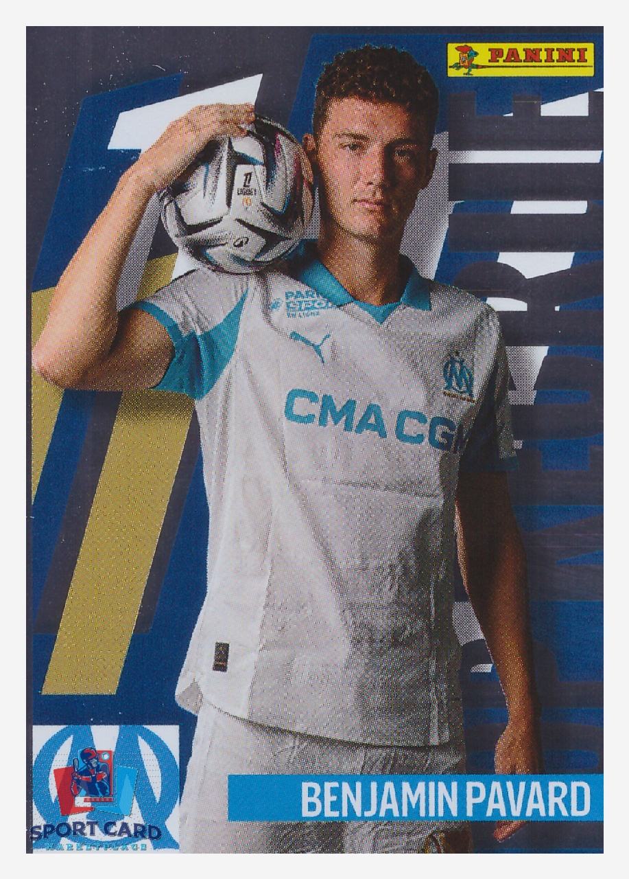 Panini Foot 2026 - Metal - Benjamin Pavard (Top Recrue) / Olympique de Marseille #244