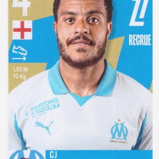Panini Foot 2026 - CJ Egan-Riley / Olympique de Marseille #254