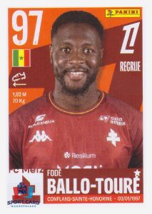 Panini Foot 2026 - Fodé Ballo-Touré / FC Metz #286