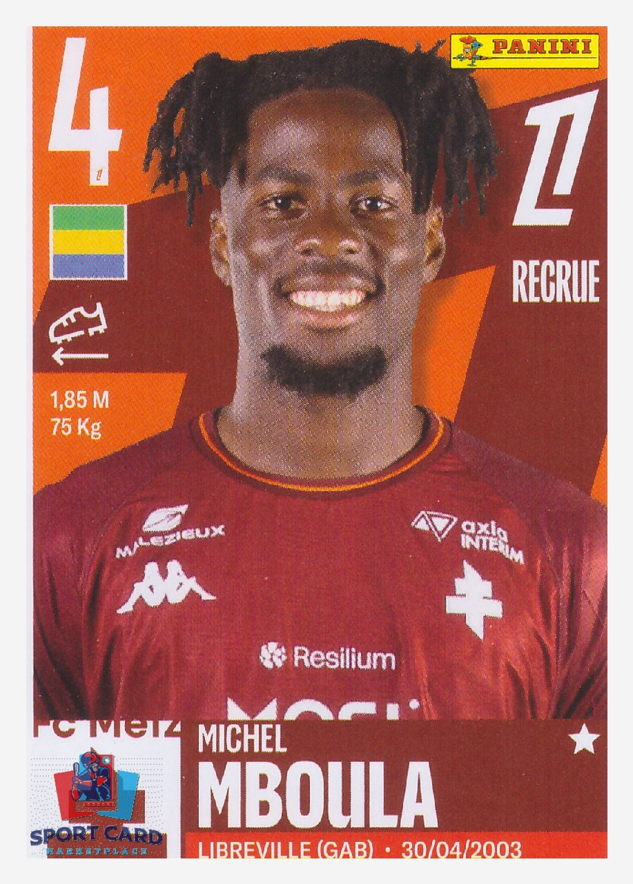 Panini Foot 2026 - Urie-Michel Mboula / FC Metz #289