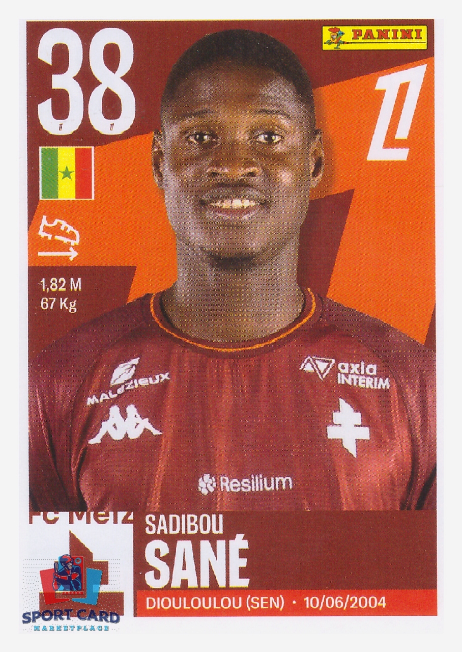 Panini Foot 2026 - Sadibou Sané / FC Metz #290