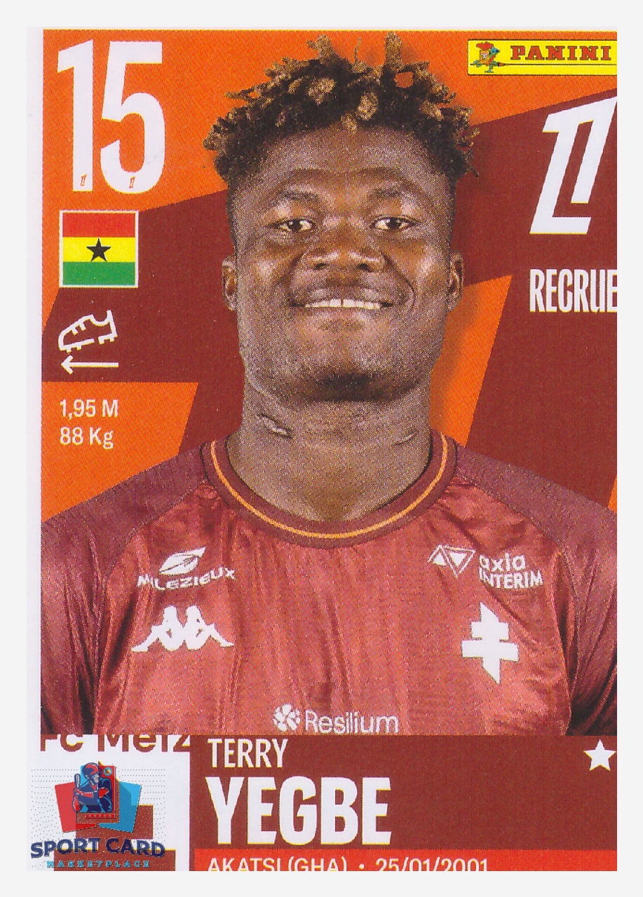 Panini Foot 2026 - Terry Yegbe / FC Metz #291