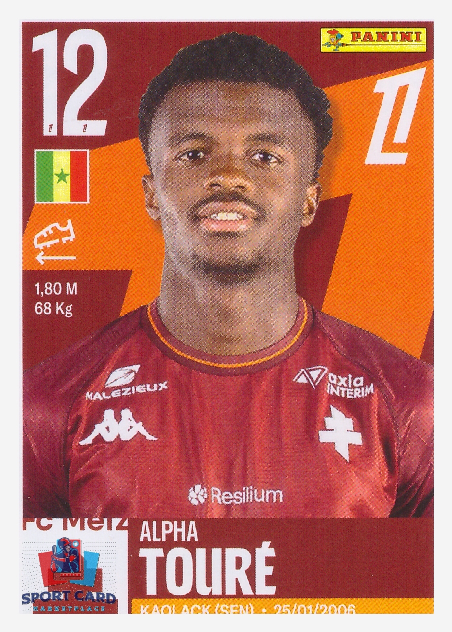 Panini Foot 2026 - Alpha Touré / FC Metz #295