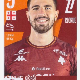 Panini Foot 2026 - Giorgi Abuashvili / FC Metz #297