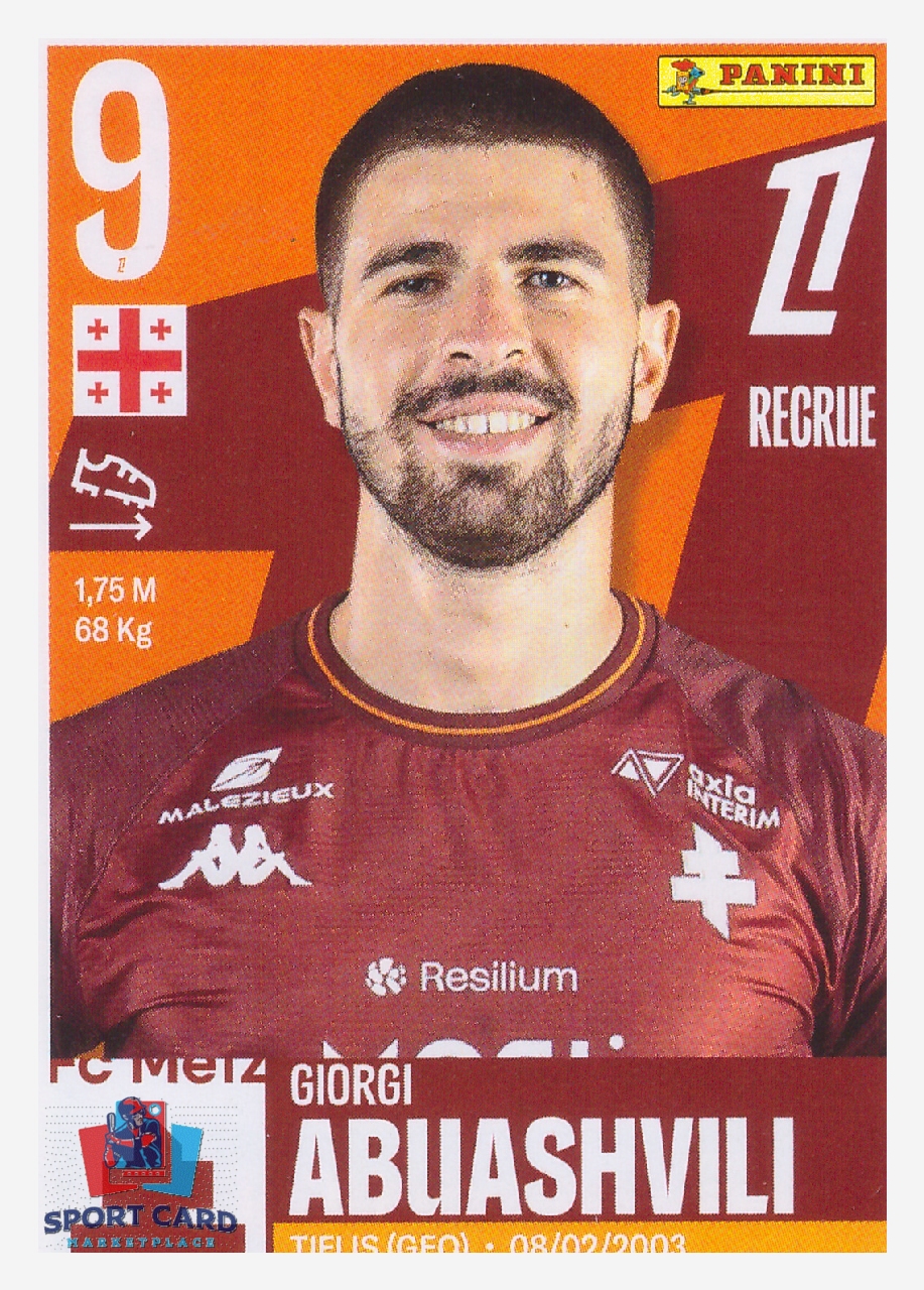 Panini Foot 2026 - Giorgi Abuashvili / FC Metz #297
