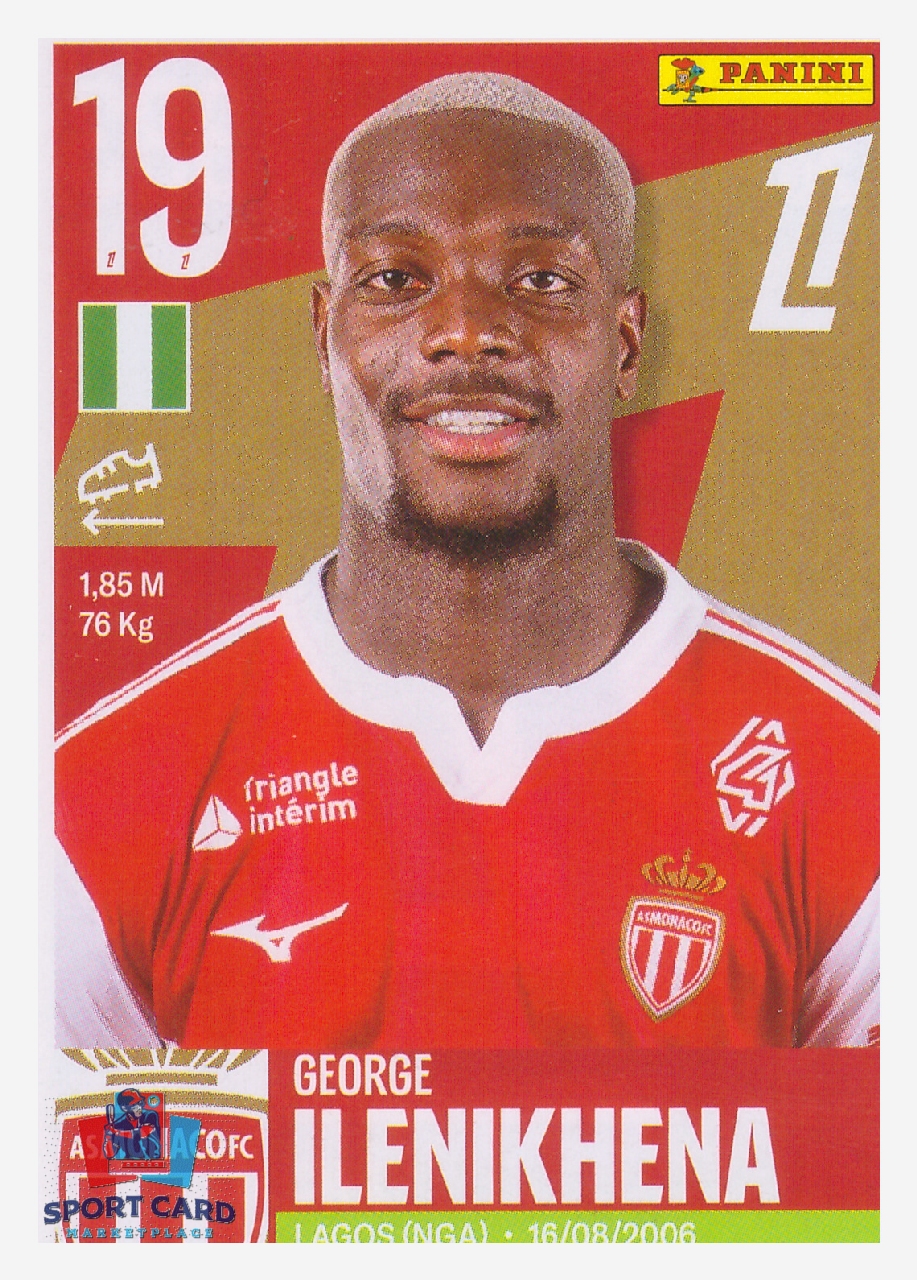 Panini Foot 2026 - George Ilenikhena / AS Monaco #333