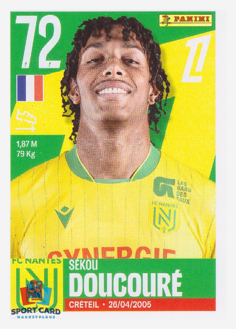Panini Foot 2026 - Sékou Doucouré / FC Nantes #346