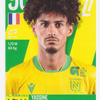 Panini Foot 2026 - Yassine Benhattab / FC Nantes #348