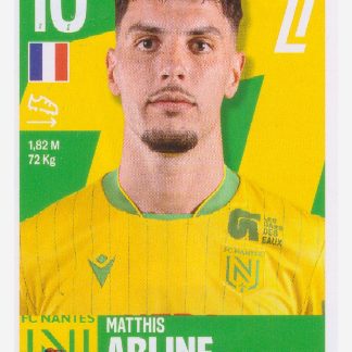 Panini Foot 2026 - Matthis Abline / FC Nantes #356