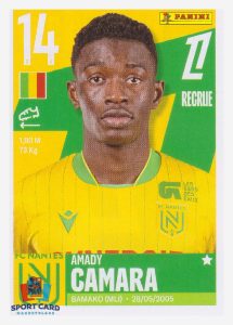Panini Foot 2026 - Amady Camara / FC Nantes #357