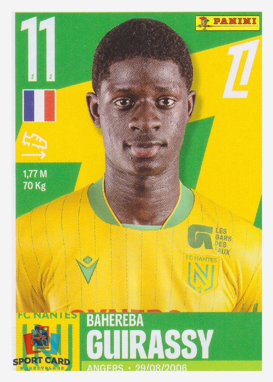Panini Foot 2026 - Herba Guirassy / FC Nantes #359