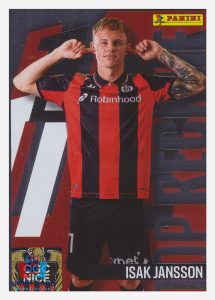 Panini Foot 2026 - Metal - Isak Jansson (Top Recrue) / OGC Nice #368