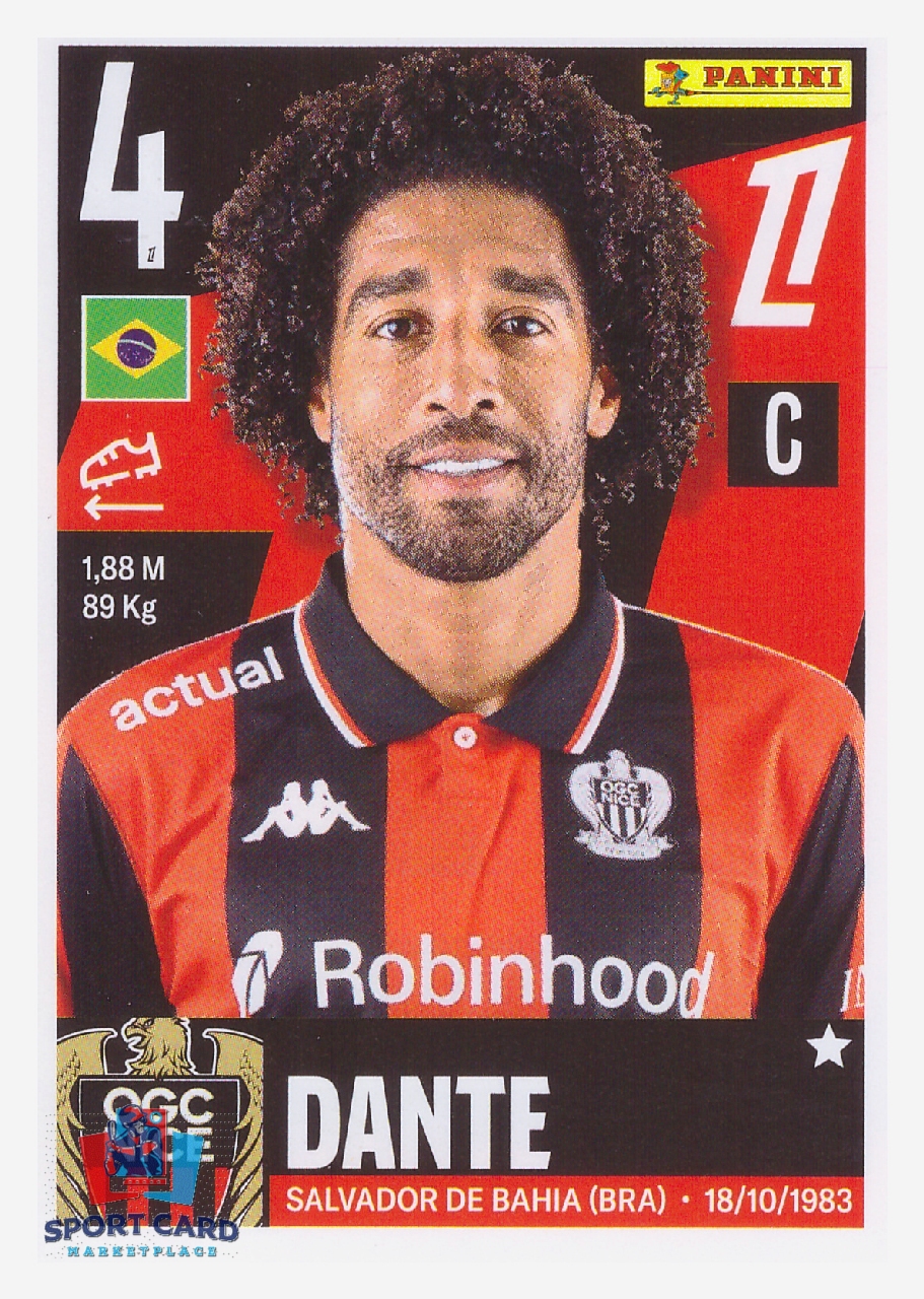Panini Foot 2026 - Dante Bonfim / OGC Nice #380
