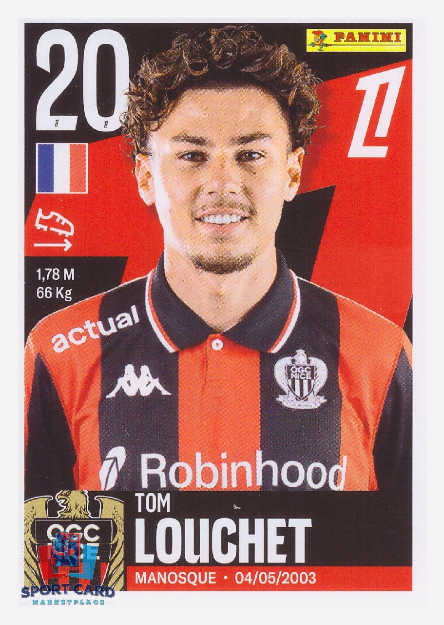 Panini Foot 2026 - Tom Louchet / OGC Nice #381