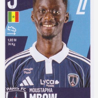 Panini Foot 2026 - Moustapha Mbow / Paris FC #407